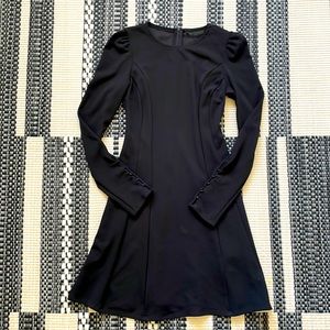 Zara Trafaluc Small Black Slim Fit Dress